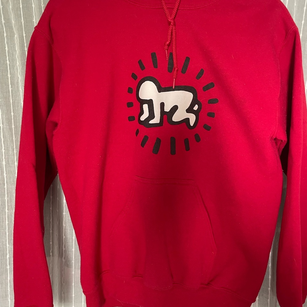 Keith Haring Original Pop Shop Radiant Baby Graphic Hoodie